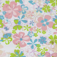 1001 - Tubes incurvés DESIGN - Motif Fleurs 12MM