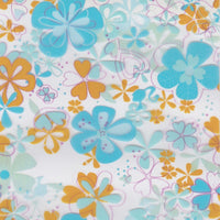 1002 - Tubes incurvés DESIGN - Motif Fleurs 12MM