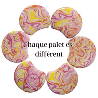 MOON 1012B- Palet lune incurvé DESIGN - Motif Ondulé