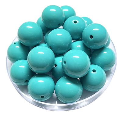 101 - Boules acryliques brillantes Mer du sud 20MM