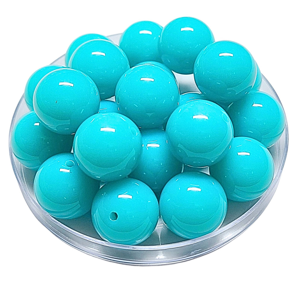 102 - Boules acryliques brillantes Sorbet tropical 20MM