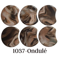 MOON 1037- Palet lune incurvé DESIGN - Motif Ondulé