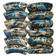 1040 - Tubes incurvés DESIGN - Motif Ondulé 12MM