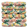 1044 - Tubes incurvés DESIGN - Motif Fleurs 12MM
