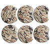 MOON 1051- Palet lune incurvé DESIGN - Motif Coffee