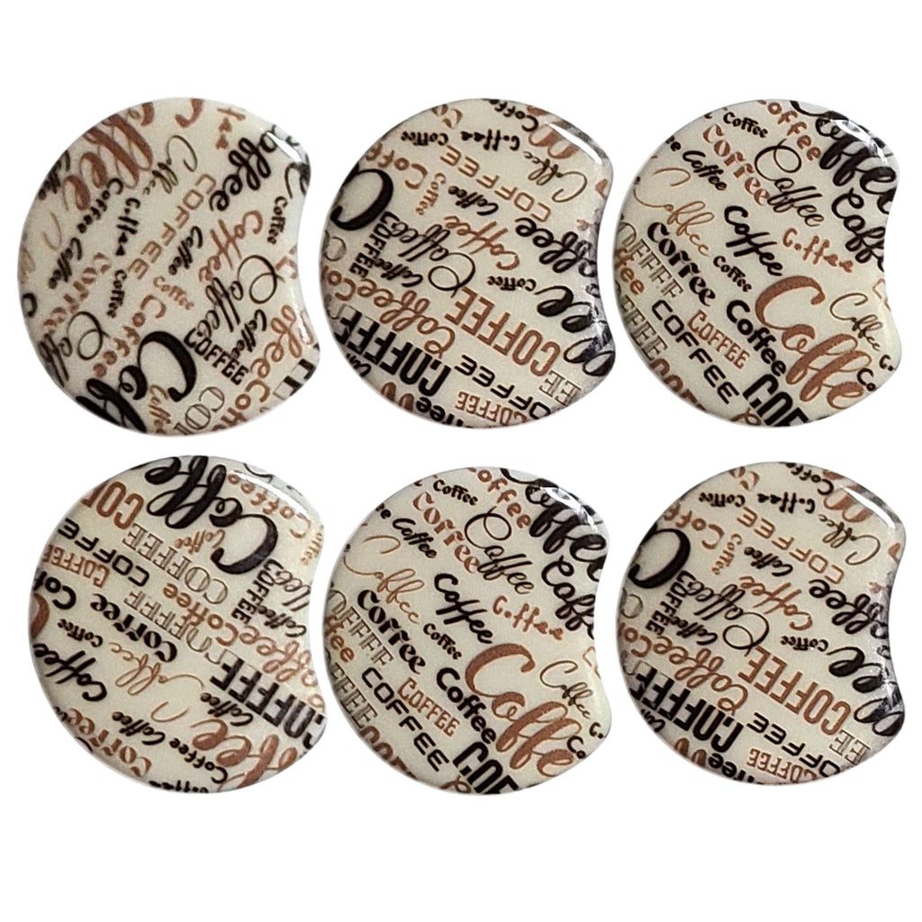 MOON 1051- Palet lune incurvé DESIGN - Motif Coffee