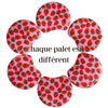 MOON 1052- Palet lune incurvé DESIGN - Motif Fraises