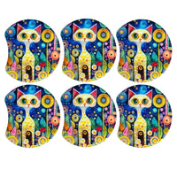MOON 1053- Palet lune incurvé DESIGN - Motif Chats