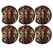 MOON 1056- Palet lune incurvé DESIGN - Motif Chats