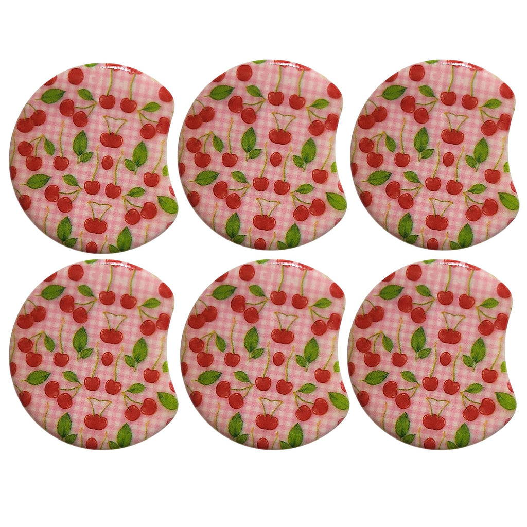 MOON 1057- Palet lune incurvé DESIGN - Motif Cerises