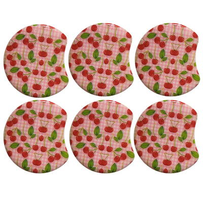 MOON 1057- Palet lune incurvé DESIGN - Motif Cerises
