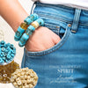 KIT bracelet collection GLITTER SPIRIT- Turquoise
