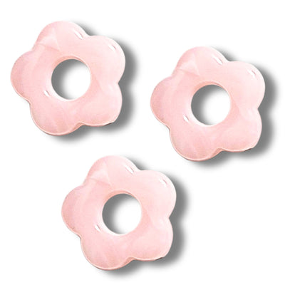 10- Fleur BABY Capucine Quartz rose - 20mm