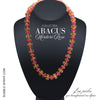 ABACUS Collier Mordoré Rose