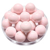 110 - Boules acryliques brillantes Rose dragée 20MM