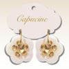 76- Fleur Capucine Blanc nacré - 27mm