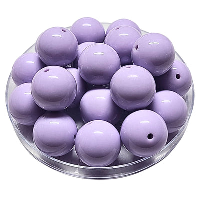 116 - Boules acryliques brillantes Glycine 20MM
