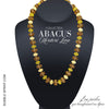 ABACUS Collier Mordoré Lime