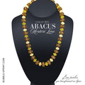 ABACUS Collier Mordoré Lime