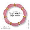 KIT bracelet collection MAGNOLIA - Rose marbré