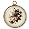 16 - Pendentif "Intemporel" -  Fleur