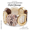 KIT bracelet collection ARTEMIS- Coffee Sauvage