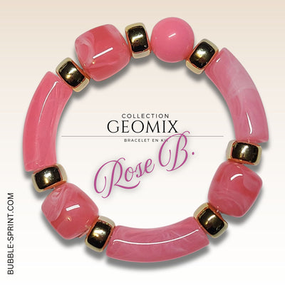 KIT bracelet collection GEOMIX - Rose B.