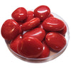 11/30MM - Galets TIKA, Rouge marbré