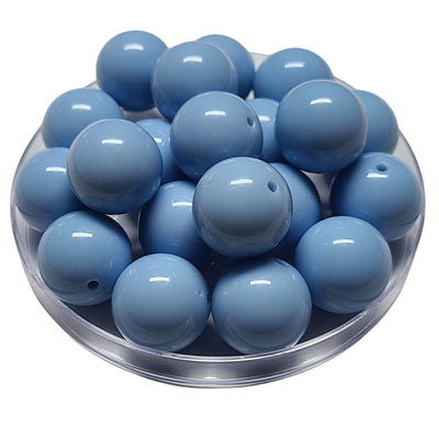 123 - Boules acryliques brillantes Lavande 20MM