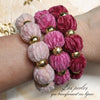 4 - Chouchou ball 16MM - Rose
