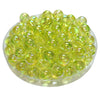 321/12MM - Boules acryliques Citron 12MM