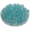 326/12MM - Boules acryliques Turquoise 12MM