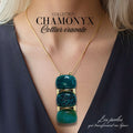 KIT collier collection CHAMONYX - Teal