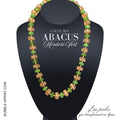 ABACUS Collier Mordoré Vert