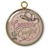 98 - Pendentif "Intemporel" - Cowgirl
