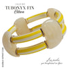 TUBONYX FIN Bracelet Citron