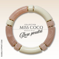KIT bracelet collection MISS COCO - Rose poudré
