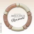 KIT bracelet collection MISS COCO - Rose poudré