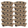 412 - Tubes incurvés DESIGN - Motif Pois Camel 12MM