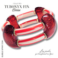 TUBONYX FIN Bracelet Cerise