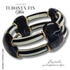 TUBONYX FIN Bracelet Noir