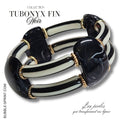TUBONYX FIN Bracelet Noir