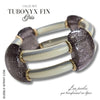 TUBONYX FIN Bracelet Gris