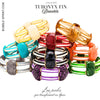 TUBONYX FIN Bracelet Prune
