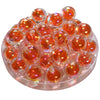 429 - Boules acryliques Mirage Orange 16MM