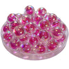 431 - Boules acryliques Mirage Fuchsia 16MM