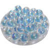 435 - Boules acryliques Mirage Turquoise clair 16MM