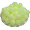 388 - Boules acryliques brillantes Sorbet Citron Vert 16MM