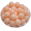 392 - Boules acryliques brillantes Sorbet Pêche 16MM