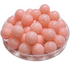 394 - Boules acryliques brillantes Sorbet Misty Rose 16MM